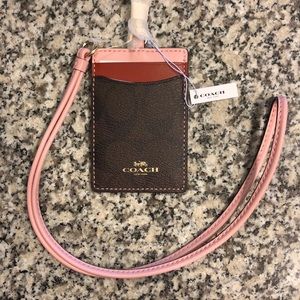 COACH lanyard